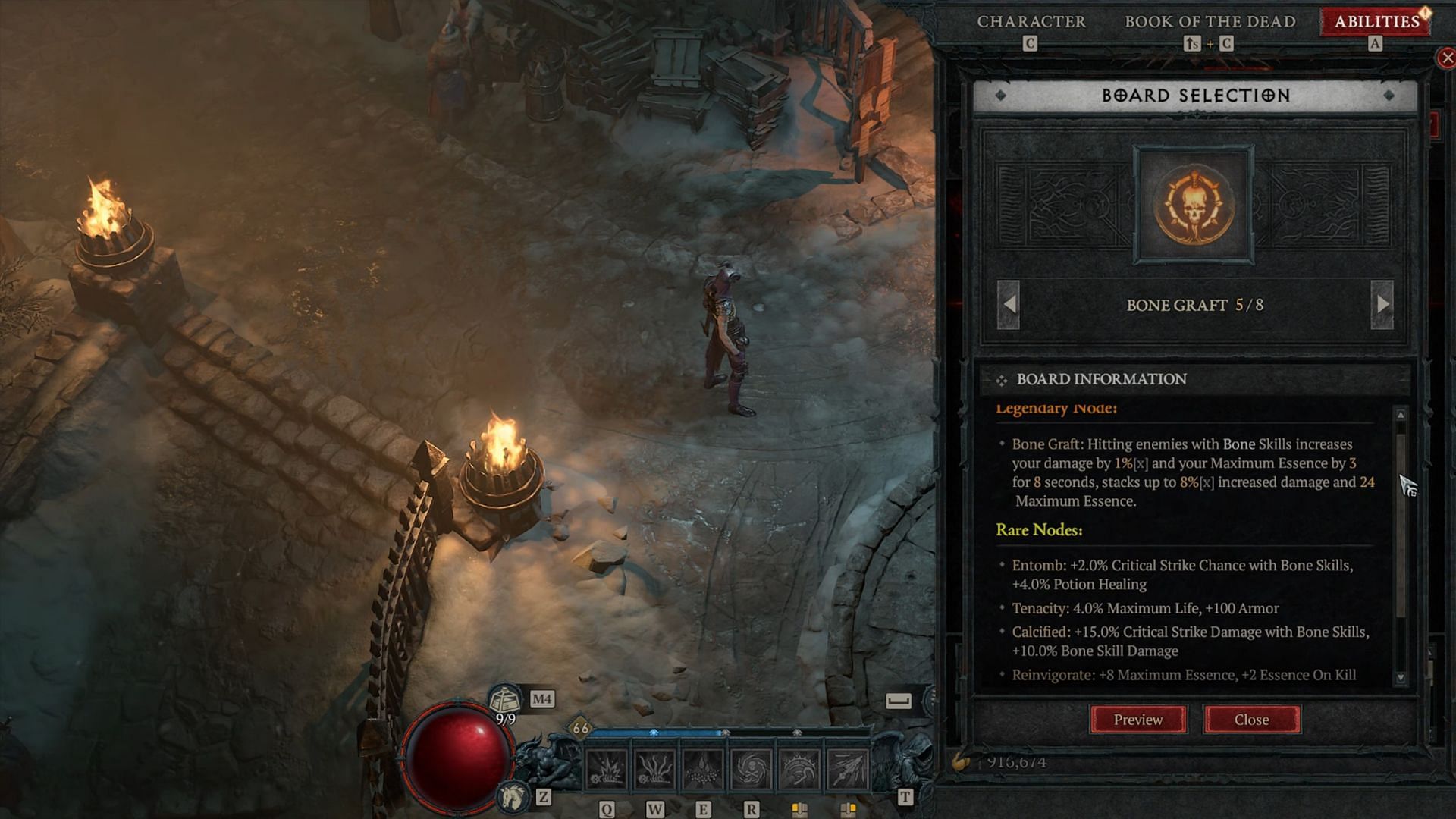 The Paragon system is unlocked after reaching the level cap (Image via Blizzard Entertainment)